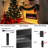 Ultra-Thin Electric Fireplace in-Wall Recessed-819823714
