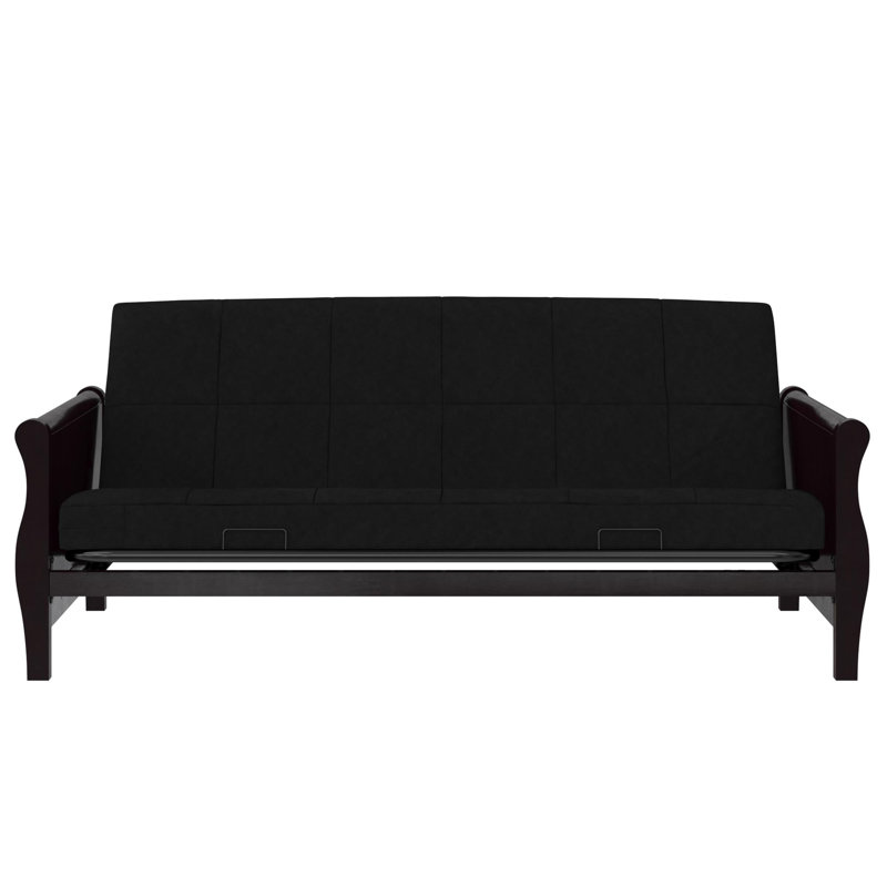 Matelas de futon double 6 po Chrysti, Noir