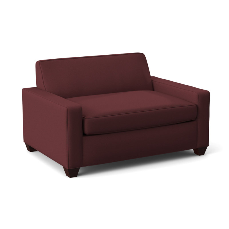 Fauteuil convertible l 52 po Avery, Cerise Dorset, Empire acajou