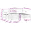Shreve 62cm Wide Rectangle Patio Sofa