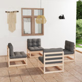 Patio Chair with Cushions