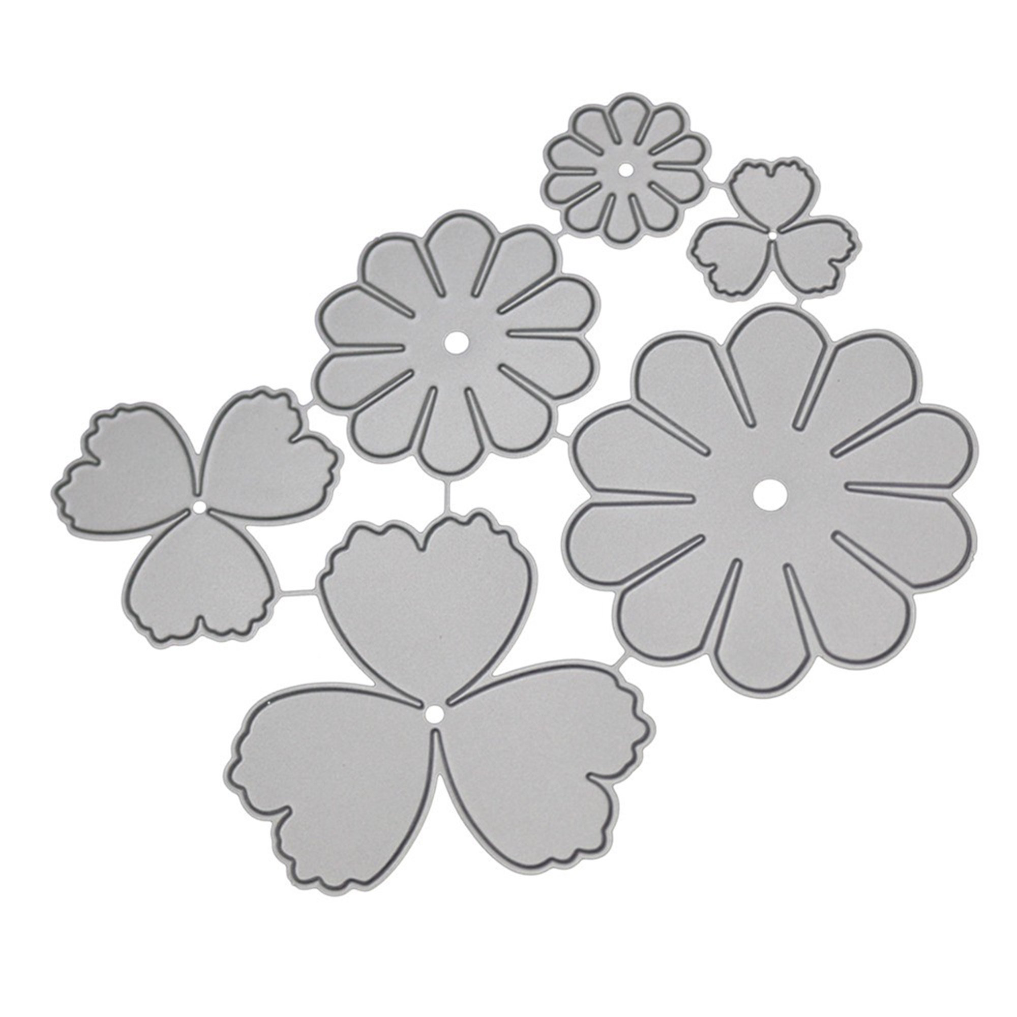 XSIX Flower Heart Stencil | Wayfair