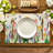Aneah Polyester Blend Rectangle Placemat