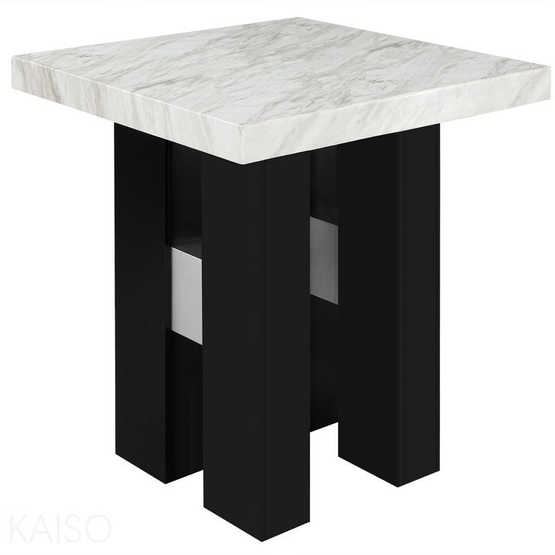 Table de bar blanche