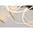 Saniye - 21 Inch LED Flush Mount - Matte Black - Silk Screened Acrylic Lens
