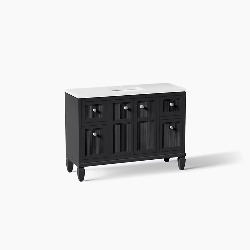 Ensemble de meuble-lavabo 48 po Hearthaven, Gris ardoise