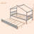 Travilah Slat Bed-60090405-60090401
