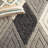 Rohan Hand Woven Wool/Cotton Geometric Rug in Gray/Black-19035020