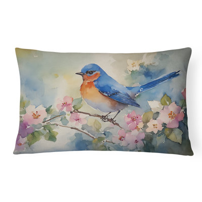 Bluebird Throw Pillow