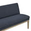 Banc de salle à manger rembourré en polyester 2 places Bethea-128879228