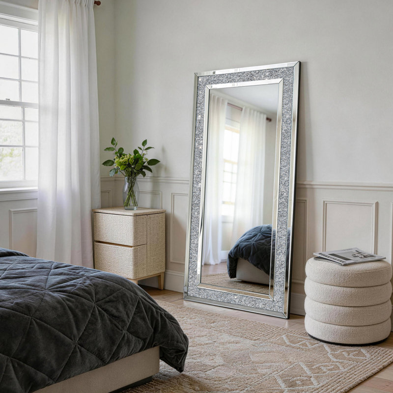 Casmer Glass Large Full Length Mirror