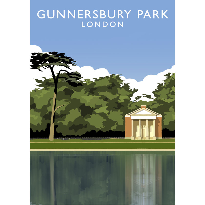Gunnersbury Park by Richard O'Neil - Print, 40 cm H x 30 cm W x 1 cm D, No Frame