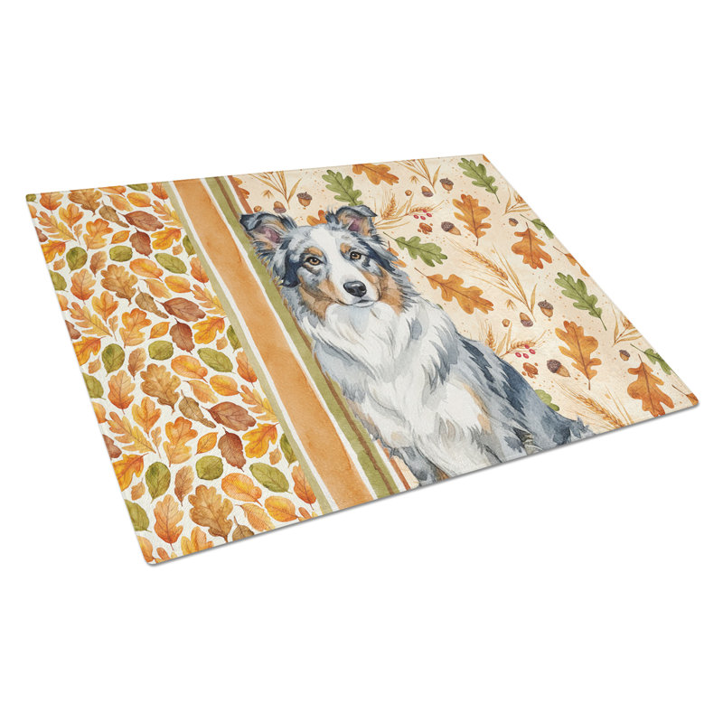 Planche à découper Border Collie