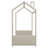 Twin Size Velvet House Bed Wood Bed-192333743-192333737