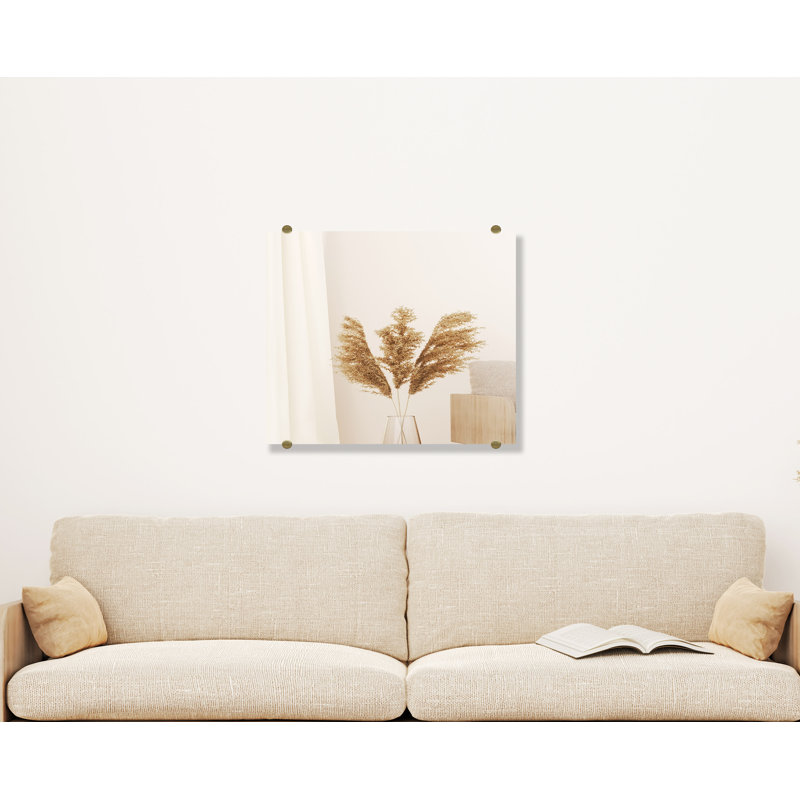 Miroir d'appoint mural Cheston, 24 po x 24 po