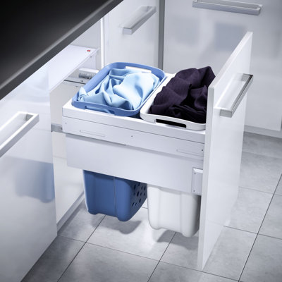 Plastic Laundry Carrier with Handles