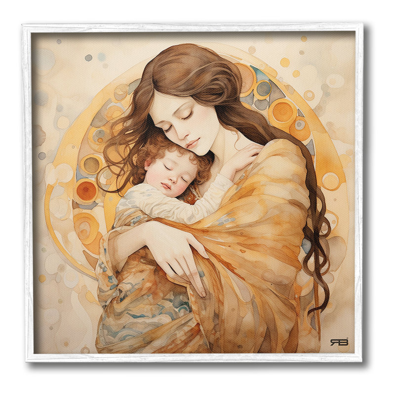Giclée traditionnelle mère et enfant ArtbyRB, Estampe numérique Farmhouse, H 24 po x l 24 po