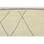 Tapis marocain en laine noué à la main ivoire / beige