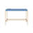 Midriaks Navy Blue & Gold Finish Writing Desk W/USB-739418459