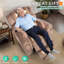 Grand fauteuil inclinable électrique à deux moteurs avec repose-pieds allongé Tall Man-1604480527