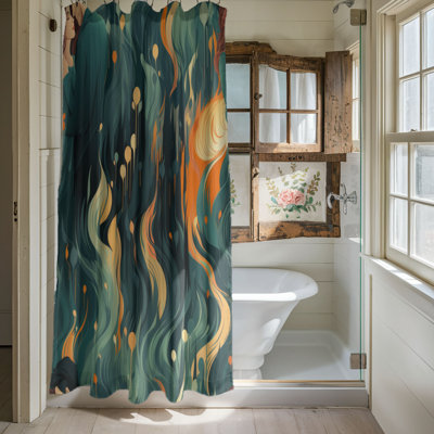 Rideau de douche Embrace Art - Premium