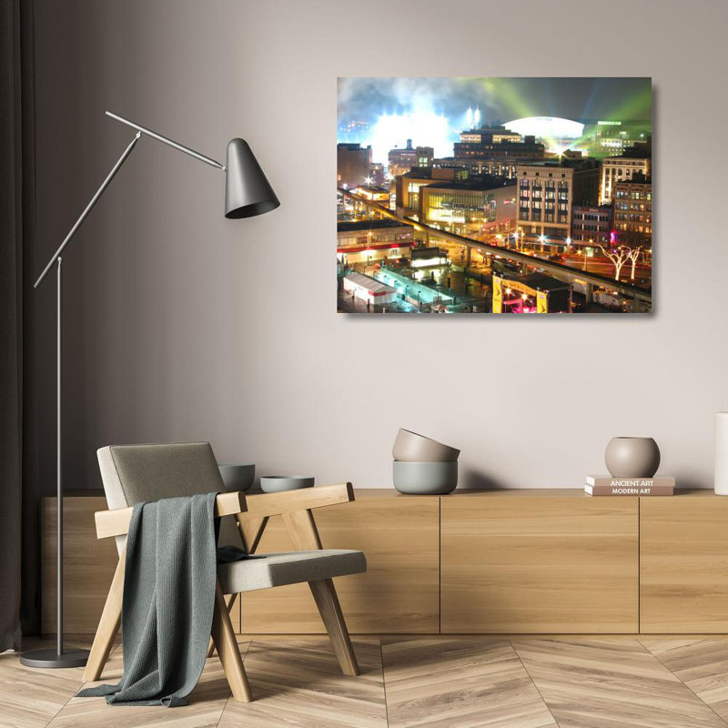 Ford Field, 18" H x 24" W