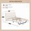 Structure de lit en cuir Pu-160822222-160822257