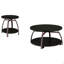 Ensemble de tables basses rondes 2 pièces