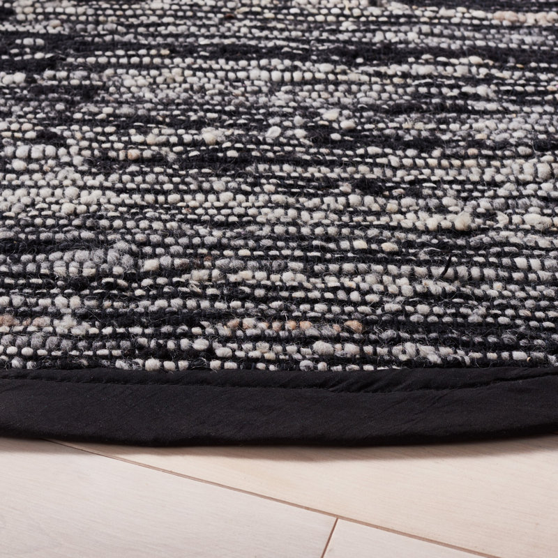 Tapis en laine et coton Jarie, Rond 6 pi