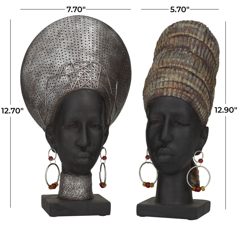 Ensemble de 2 masques éclectiques