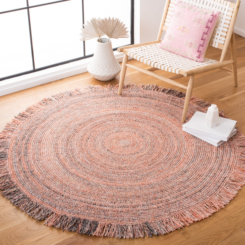 Braided Handmade Performance Rug, Round 6'