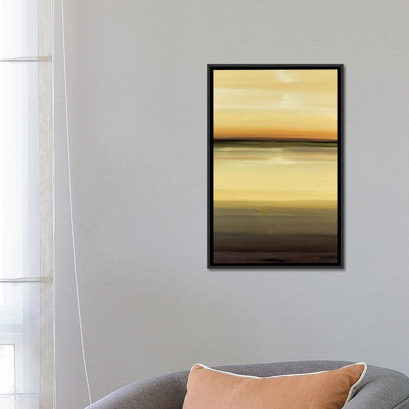 «Warm Vision» par Lisa Ridgers - Giclée sur toile tendue avec châssis, H 26 po x l 18 po x P 1,5 po, Toile encadrée noire