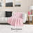 Juicy Couture Solid Plush Throw Blankets-114544705