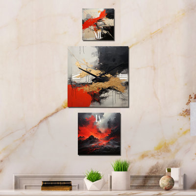 Horloge murale Makalee
