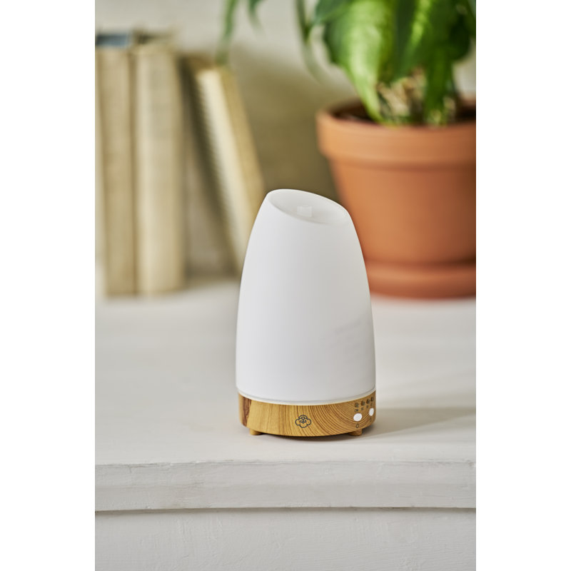 Diffuseur d'arôme ultrasonique blanc Astro, Blanc / Brun