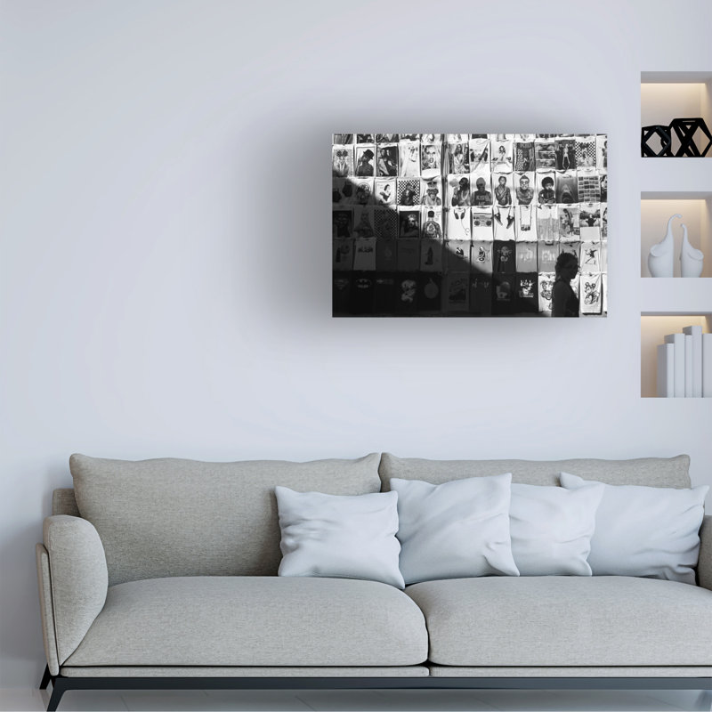 Art sur toile, bol Enrique Finrici, H 12 po x l 19 po