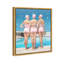 Pool Edge Canvas Fashion Print by Oliver Gal, Black Frame, 16 x 20-1151960546-1151960556