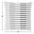 Dynamic Stripe Geometry Poly Filled Throw Pillow
