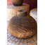Fieldman SET OF THREE WOODEN VASES - BROWN FINISH