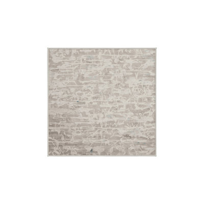 Tapis beige lavable à la machine