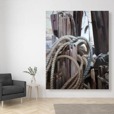 Driftwood - Coastal Marine Canvas Art for Home Decor