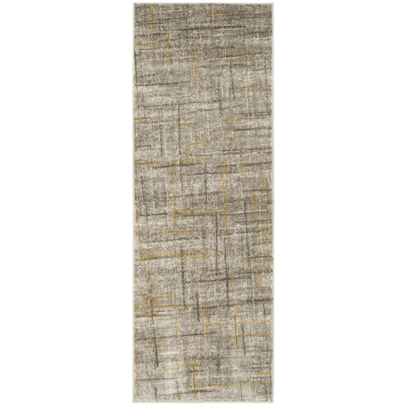 Tapis Charis Porcello, Tapis de couloir 2 pi 4 po x 11 pi
