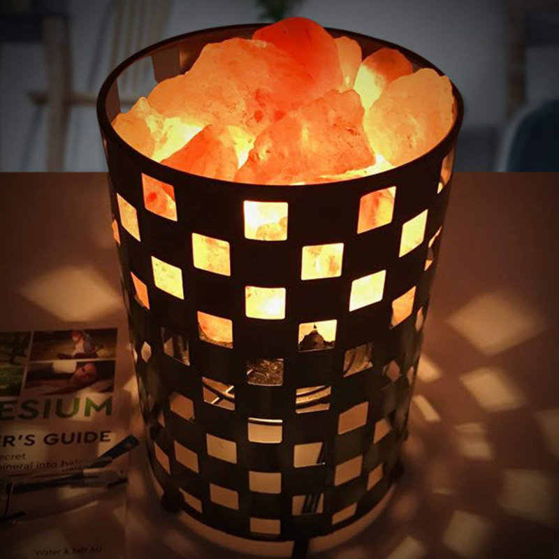Veilleuse panier en métal Himalayan Glow Projective