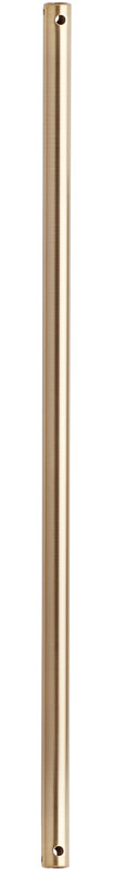 Ceiling Fan Threaded Downrod, Aged Brass, 60" H x 0.75" Wx 0.75" D