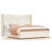 Sturminster Velvet Wingback Upholstered LED Light 2 Drawer Storage Bed-1878212735-1877972653