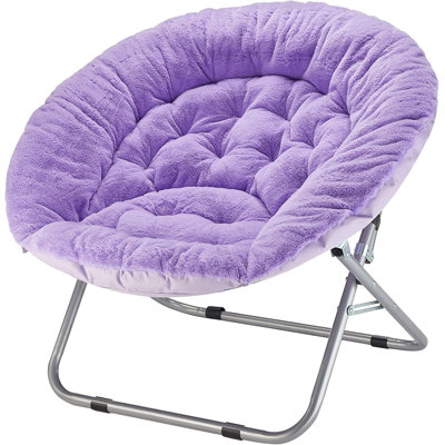  Fauteuil surdimensionné en fausse fourrure de lapin