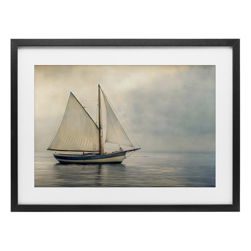 Calm Waters, impression sous verre sous-marine, design par LSR Design Studio, H 14 po x l 20 po, Cadre noir minuit