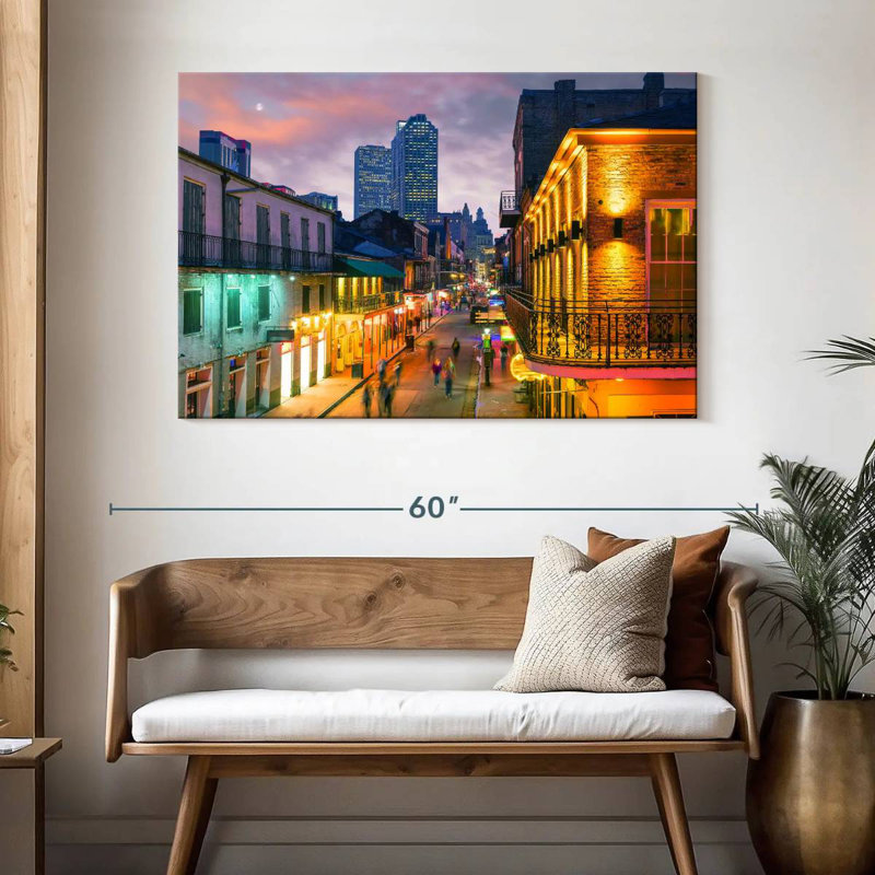 Kavia French Quarter Evening Glow, H 32 po x l 48 po