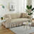 Antislip Ruffled Sofa Slipcover