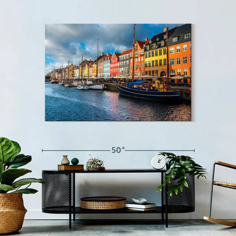 Tergel Nyhavn Port Copenhagen, H 32 po x l 48 po